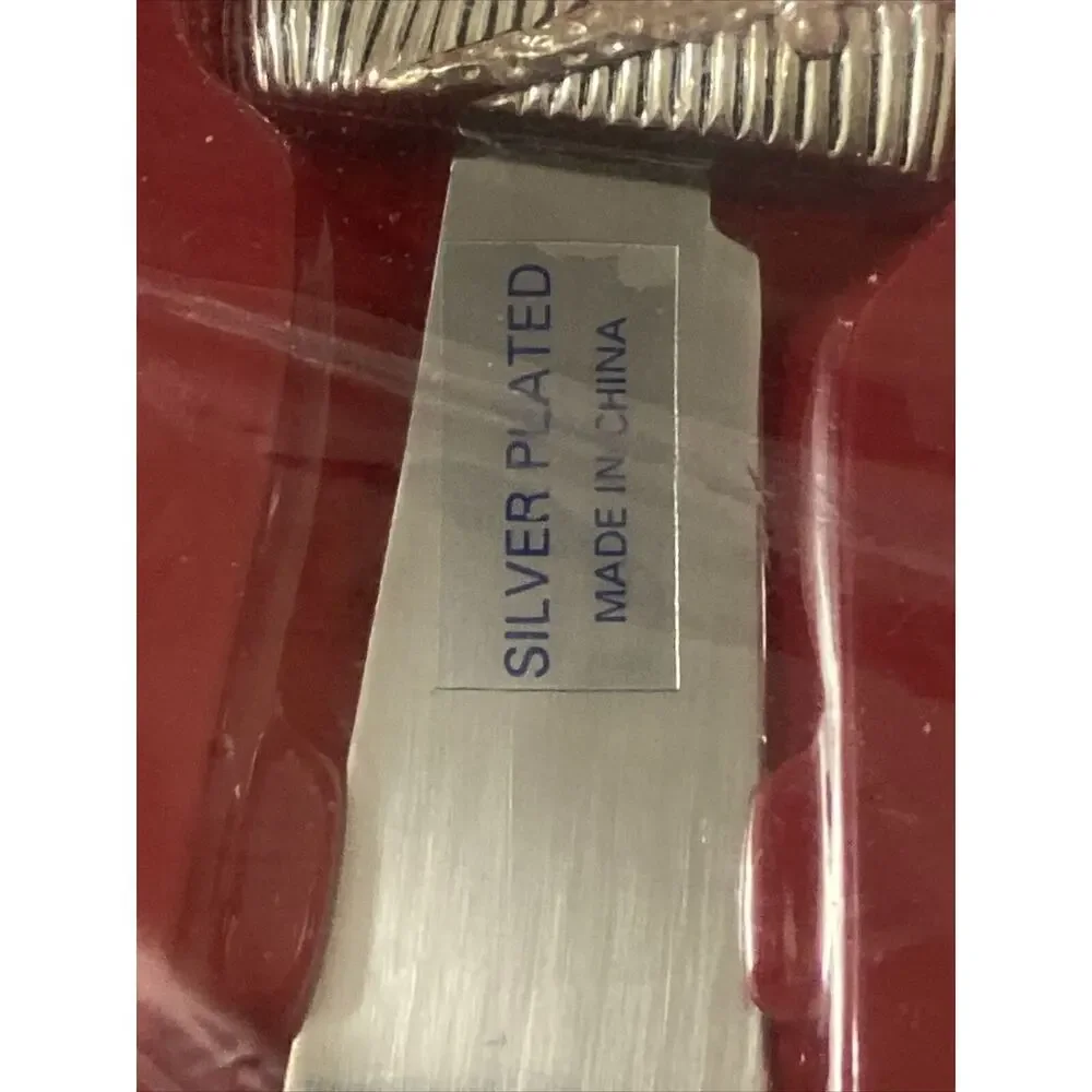 Vintage‎ 1999 Wallace Silversmiths Set of 4 Silver Plated SS Holiday Spreaders